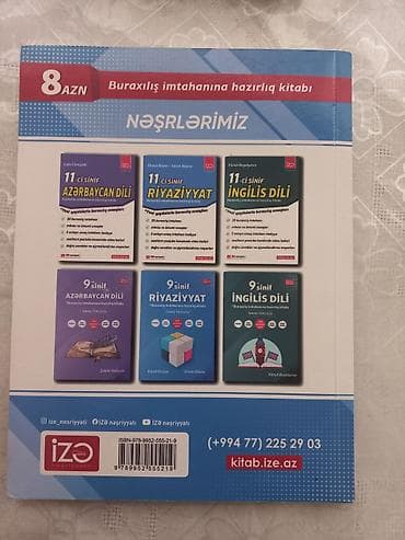 rubin: Məhsul: 9-cu sinif Riyaziyyat – Buraxılış imtahanına hazırlıq kitabı — 2