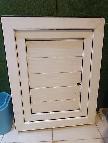 asma tavanlar hamam: Uzunu 75 eni 60 sm Plastik (PVC) servis qapağı – rulon tipli iç panel — 2