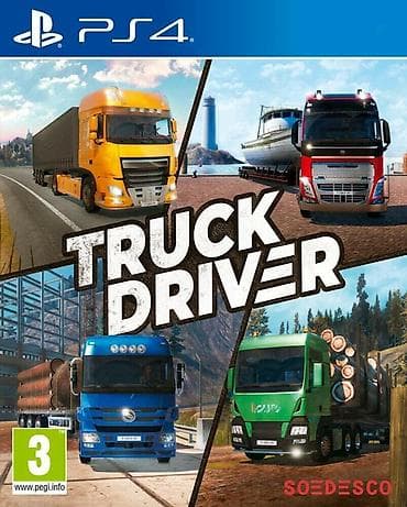Ps4 truck driver. Tam bağlı upokovkada orginal. Çatdırılma mümkündür
