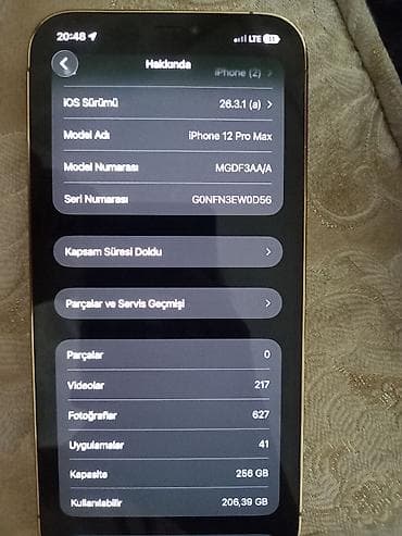 apl: IPhone 12 Pro Max, 256 GB, Qızılı, Face ID — 2