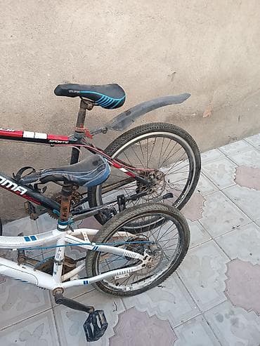velosipedlərin qiyməti: İki ədəd velosiped dəsti - Ölçülər: biri 26" təkərli, digəri daha — 3