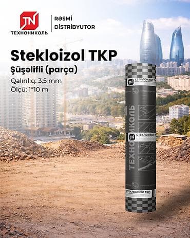 örtü: Dam üçün Yeni Texnonikol Tol, Şüşə lifli, Topdan — 3