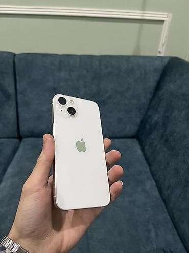 smart box satisi: IPhone 13, 128 GB, Ağ, Zəmanət, Face ID, Sənədlərlə — 1