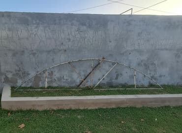 agcaqanad toru: Metal qövs konstruksiya – istixana və ya üzüm/bitki dayağı üçün - — 1