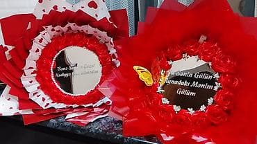 ucuz kilim: Güzgü Divar üçün, Dairə, Dekorativ, Əl işi — 3