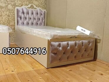 taxt: Yeni, Təknəfərlik çarpayı, Bazasız, Matras ilə, Siyirməsiz, Azərbaycan — 25