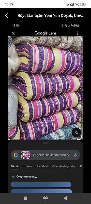 hava yatagi: Yeni, Sadə matras, Bir nəfərlik — 3