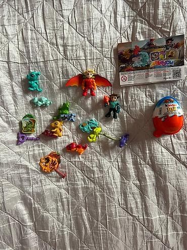 Kinder joy oyuncaqları kağızlarl qabları var hamısı birlikdə 20 azn lalafo.az -da Kinder joy oyuncaqları kağızlarl qabları var hamısı birlikdə 20 azn