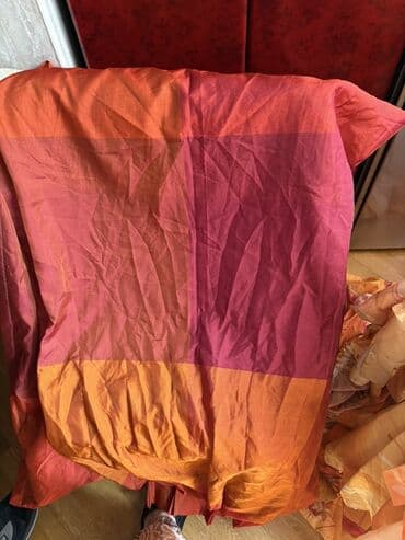 Süni güllər: Müxtəlif naxışlı və rəngli pərdələr tək və cüt olanlar var — 2