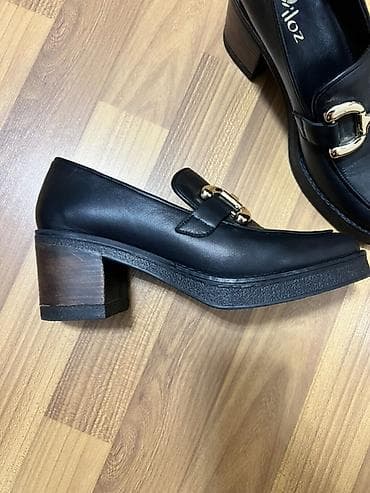 makasın: Qadın loafer ayaqqabısı Туфли Лоферы. 37 размер. Натуральная кожа! — 2