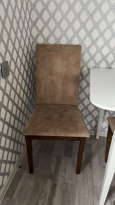 stol destleri: Mətbəx üçün, Açılmayan, Dördbucaq masa, 4 stul — 3