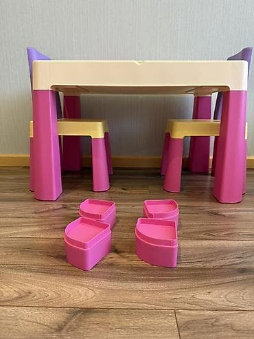 Ev və bağ: Kvadrat masa, 2 stul — 2