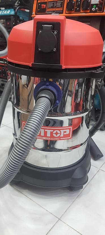 SANTOP sənaye tipli tozsoran - Güc: 1400W (etiketdə qeyd olunub) -