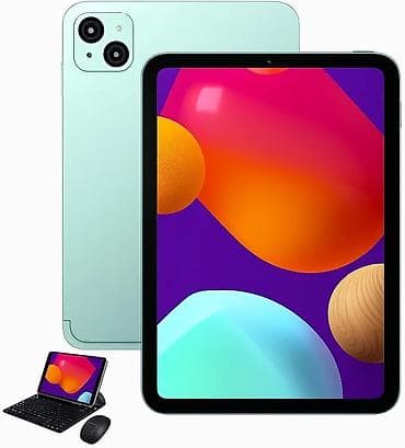 planset tablet: Planşet – 10–11 düym sinifində, incə çərçivəli ekranlı, nano-yaşıl — 1