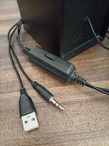 mini kompyuter: 2E PCS201BK multimedia akustik sistemi - 2 ədəd stolüstü dinamik - — 4