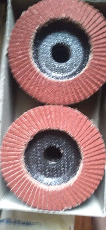 lezva disk: Flap tipli zımpara diskleri (əl daşları üçün) - Material: aşındırıcı — 1