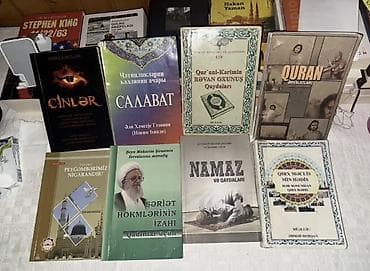 Kitabların hər biri 1 azn. Minimum 5 kitab alana istənilən metro