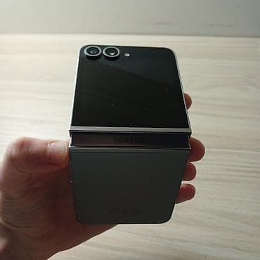 ps4 usb: Samsung Z Flip, 256 GB, rəng - Gümüşü, Barmaq izi — 6