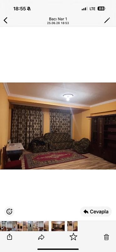 gencede ev: Xırdalan 8 saylı mektebin yanı 2 otaqlı ev sahibi terefinden kiraye — 3