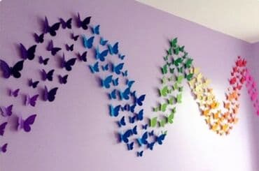 Əlamətdar günlərinizə gözəlliklər qatın. Kəpənəklər dekoru - qapı lalafo.az -da Əlamətdar günlərinizə gözəlliklər qatın. Kəpənəklər dekoru - qapı