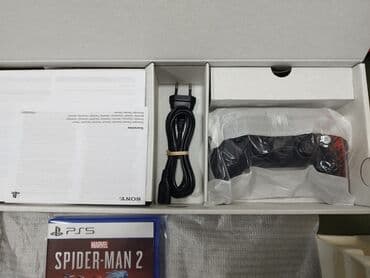 детская футболка с человеком пауком: PlayStation 5 Spiderman edition bir pult ve diski var. 1 həftə — 4