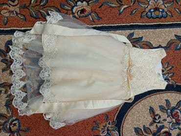 детские платья со шлейфом: Детское платье, Праздничное, 3 - 4 года — 1