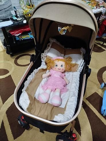 Классическая прогулочная коляска, Burbay, Новый, Пол: Мальчик, Возраст: 12-18 месяцев, Самовывоз