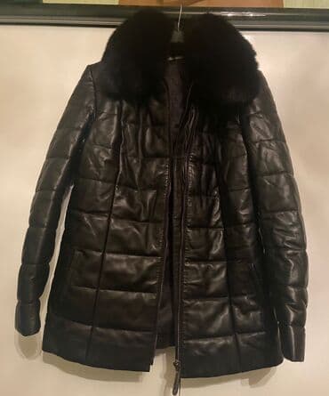 fosfor kurtka: 580 manata alınıb, təmiz dəri orginal mexdir Geyilməyib etiketi — 12