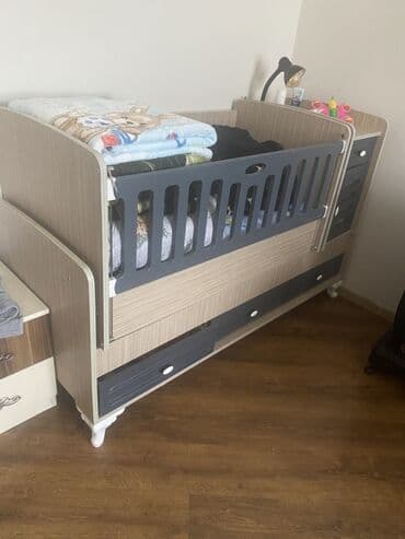 metbex mebilleri: Oğlan və qız üçün, Dördbucaq, Beşik, Dəstsiz, Matrassız, Yellənmə mexanizmsiz — 2