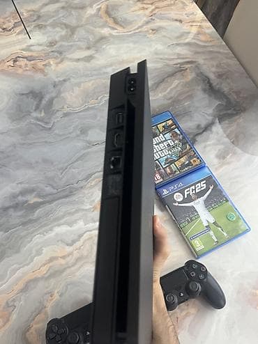 playstation 4 аренда: PlayStation 4 Slim oyun konsolu Yaddaşında hazir Rəsmi oyunlar Evdə — 4