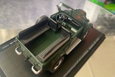 metbex tavan modelleri: Коллекционная модель ГАЗ-69 Парадный зеленый 1965 НАШ Автопром — 17