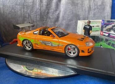 metbex tavan modelleri: Коллекционная модель Toyota Supra A80 Orange 1995 Jada Toys Art — 13