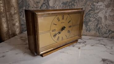 настольные часы: Настольные часы, Механические — 4