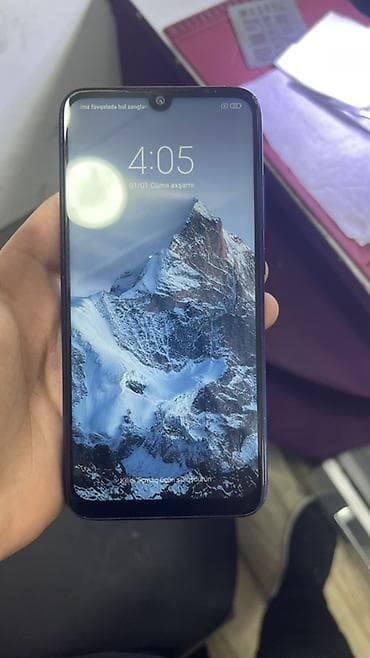 mi 8 ikinci el: Redmi Note 7, 128 GB, rəng - Mavi, Barmaq izi — 4