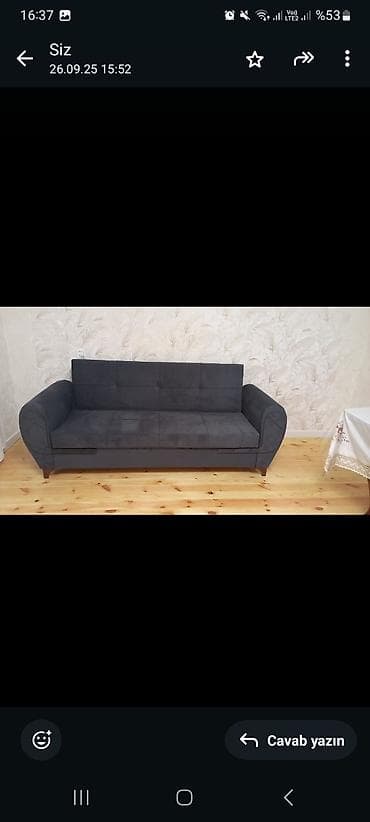 kiçik divanlar: Divan, Vеlur parça — 1