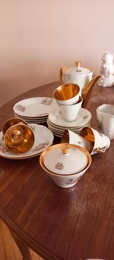 Nahar dəsti, rəng - Qızılı