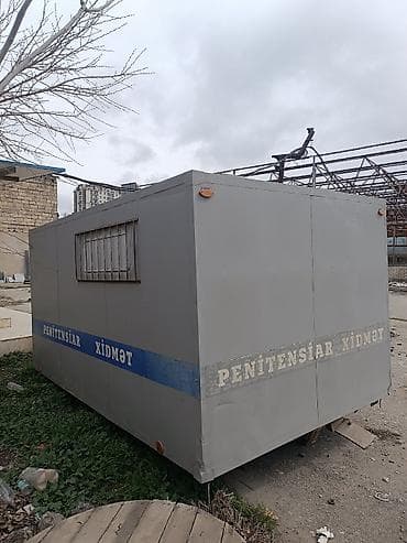 Контейнеры: Daşınan metal konteyner/treyler tipli modul otaq - Korpus: tam metal — 4