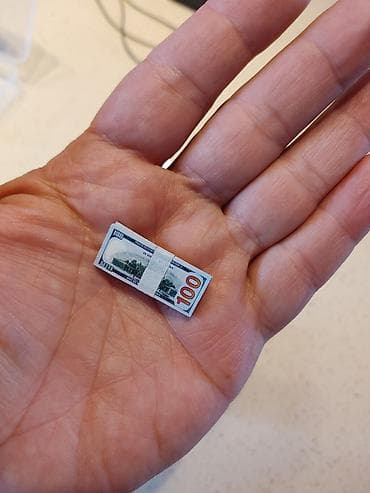 çamta: Mini pul çamadanı və aksesuar dəsti - Miqyas: təxminən 1:6–1:12 — 6