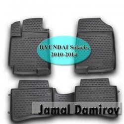 запчасти для авто: Hyundai solaris, 2010-2014 üçün poliuretan ayaqaltilar novli̇ne — 1