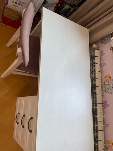 uşaq mebili: Oğlan və qız üçün, Siyirməli, Yazı masası, Stullar ilə — 3