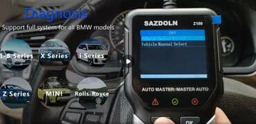 авто запчасти на опель: BMW diaqnostika cihazı. SAZDOLN Z100 OBD2 cihazı BMW, Mini və — 4