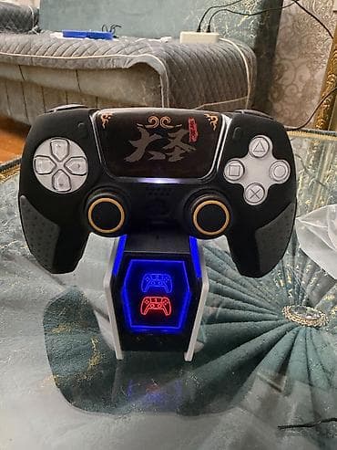 PS5 DualSense üçün iki yuvalı şarj stansiyası 2 ədəd var məndə biri