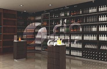 Serab evi vitrin mebeli