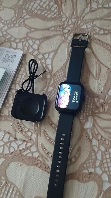 Смарт браслеты: Новый, Смарт часы, Умные, Сенсорный экран, цвет - Черный — 3