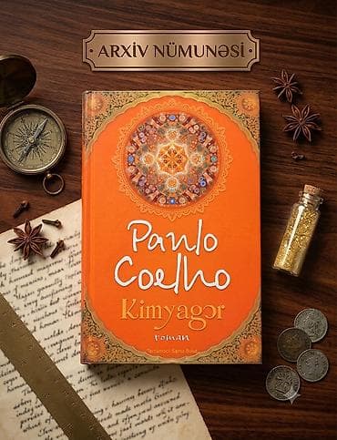 Книги и журналы: Məhsul: “Kimyagər” – Paulo Coelho (Azərbaycan dilində) Xüsusiyyətlər — 1