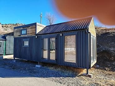 Reklam lövhələri: Tiny House – modul tipli yaşayış evi - Müasir dizayn: metal karkas və — 1