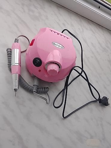 “Nail Drill” elektrik manikür/frez aparatı - Rəng: çəhrayı - Şəbəkə — 3