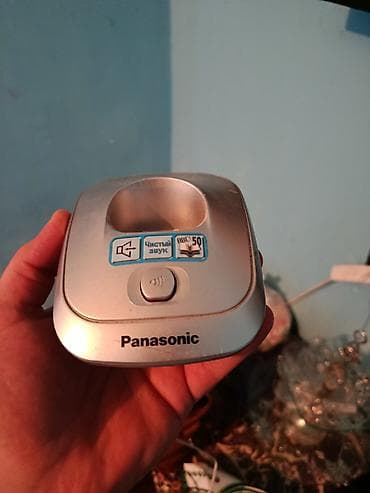 ev qızdırıcıları: Stasionar telefon Panasonic, Simsiz — 2