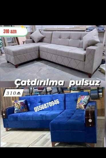 Künc divan, Yeni, Açılan, Bazalı, Parça, Şəhərdaxili pulsuz çatdırılma
