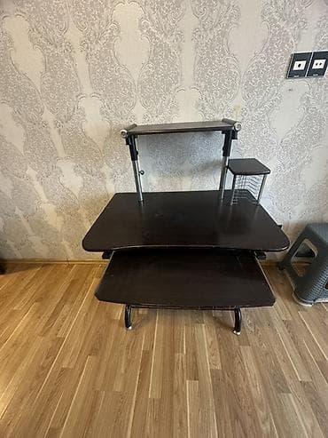 komputer: Düz masa, Polkalı, Siyirməli, Metal, Zəmanətsiz, Kredit yoxdur — 2